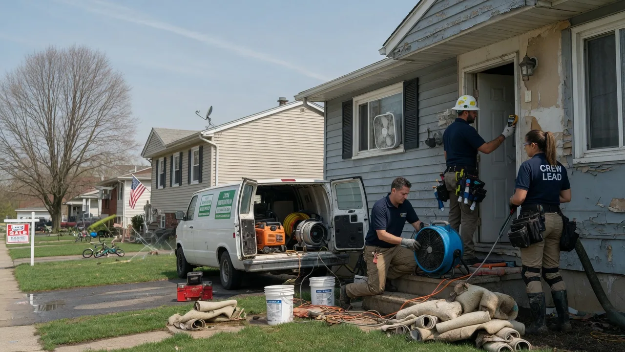Flood Cleanup in Kipton, OH near me